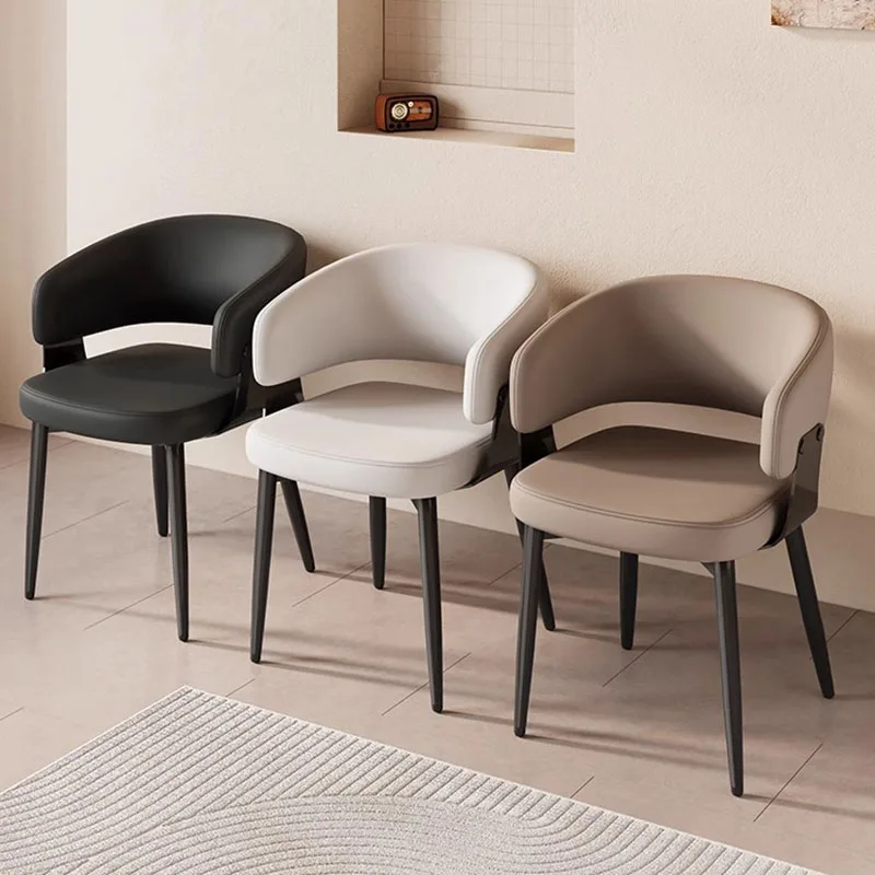 Kursi Makan Mewah Ergonomis Kursi Makan Rias Portabel Kayu Restoran Furnitur Salon Sillas Tunggu Nyaman