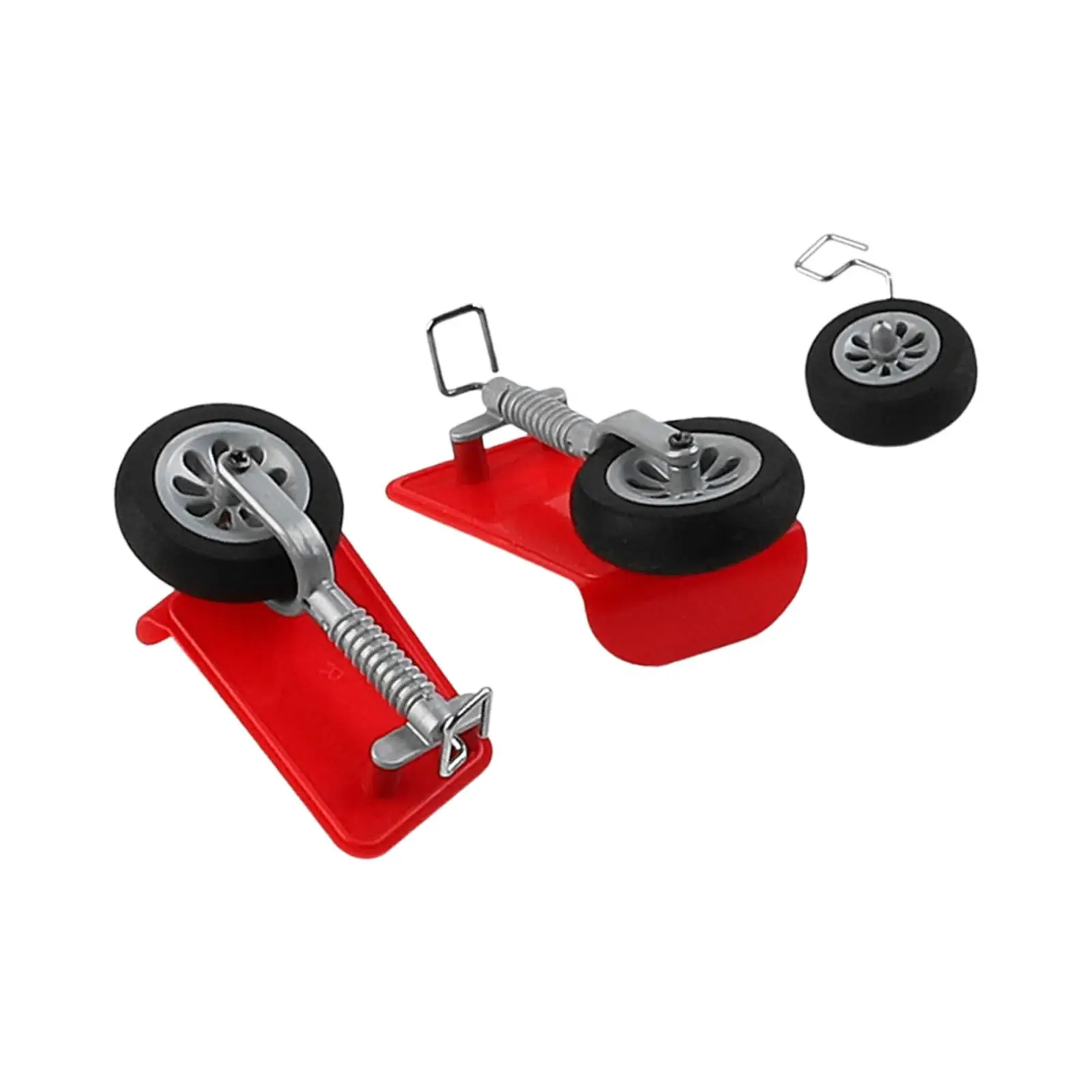 3x RC Airplane Parts RC Airplane Landing Gear Professional DIY Accessories Upgrades Tools Spare Parts for A300 RC Plane Jet