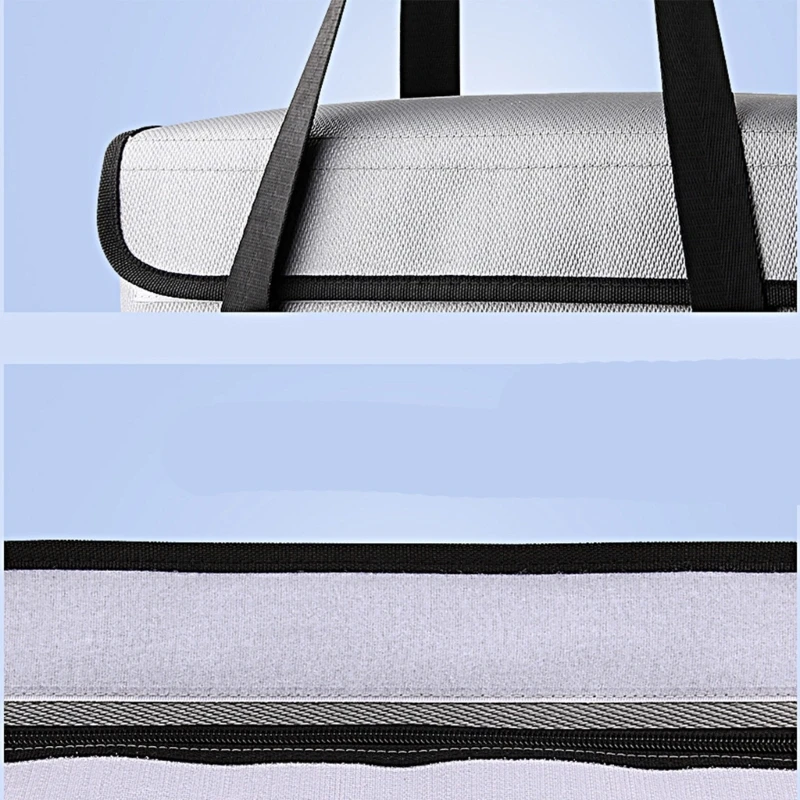  Battery Safety Storage Bag Heat Resistant Inner Layer Ergonomic Handle Design Effortless Zippers Access