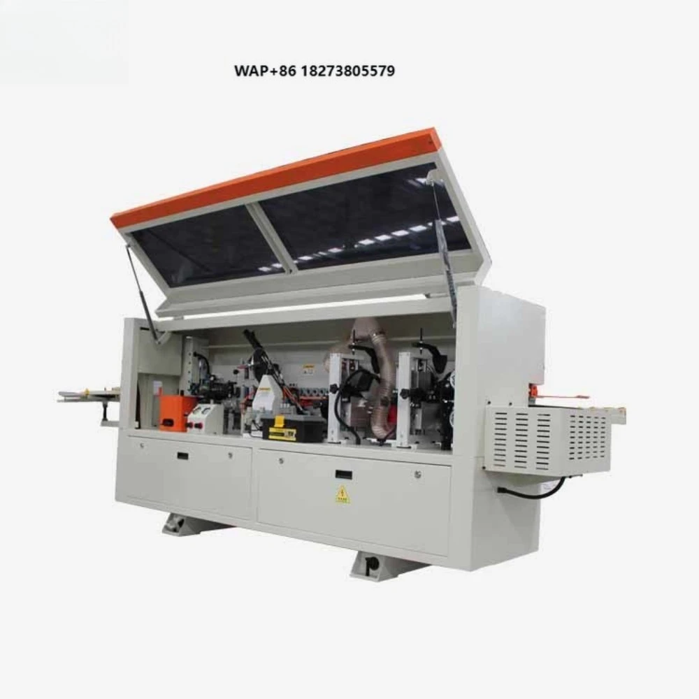 JINAN M-SHINE Full Automatic PVC MDF Edge Banding Machine S2 Auto Curve Sealing Gluing Bonding Wood Edge Bander