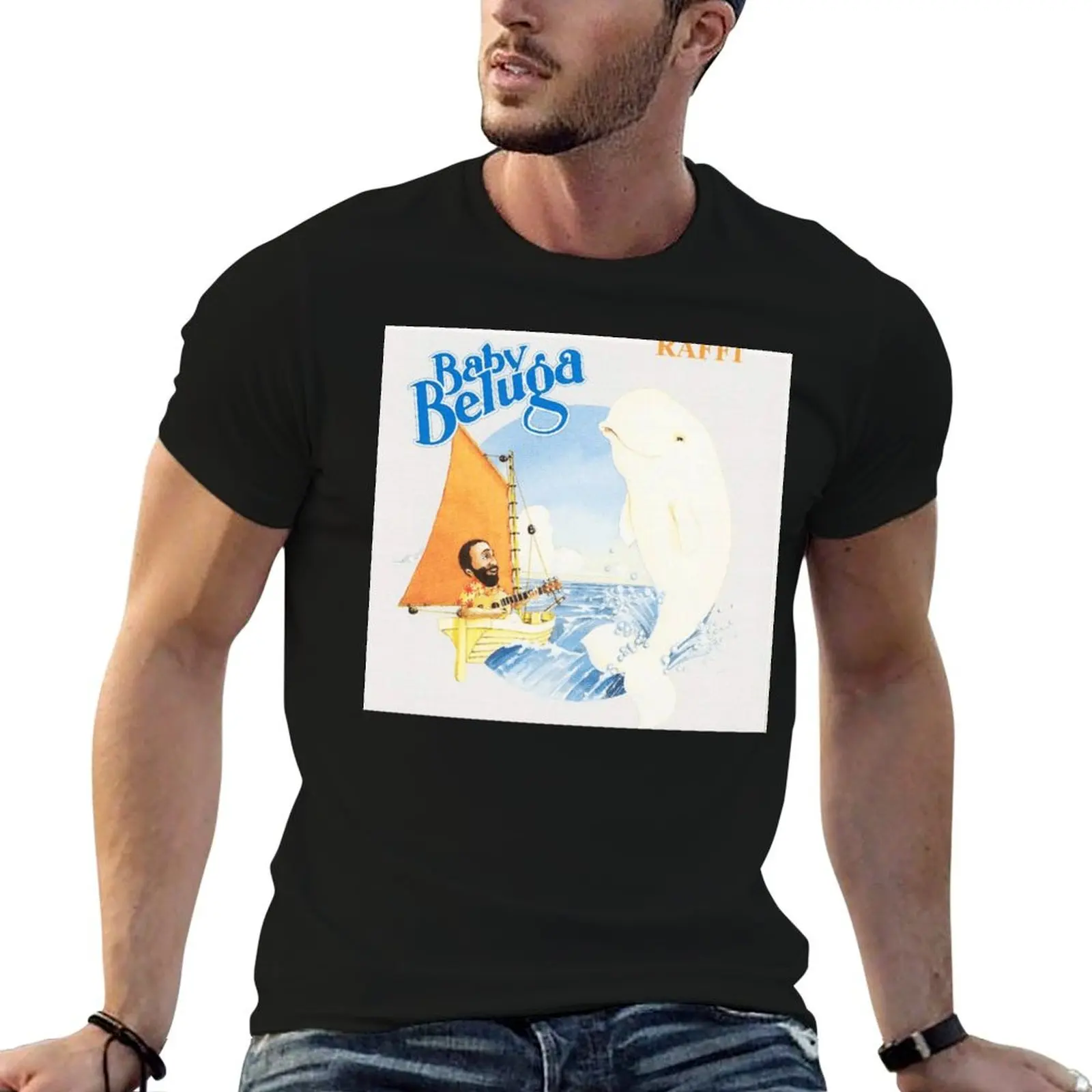 

cotton shirts Baby cotton funny Raffi heavy man t t for T-Shirt Beluga shirt man