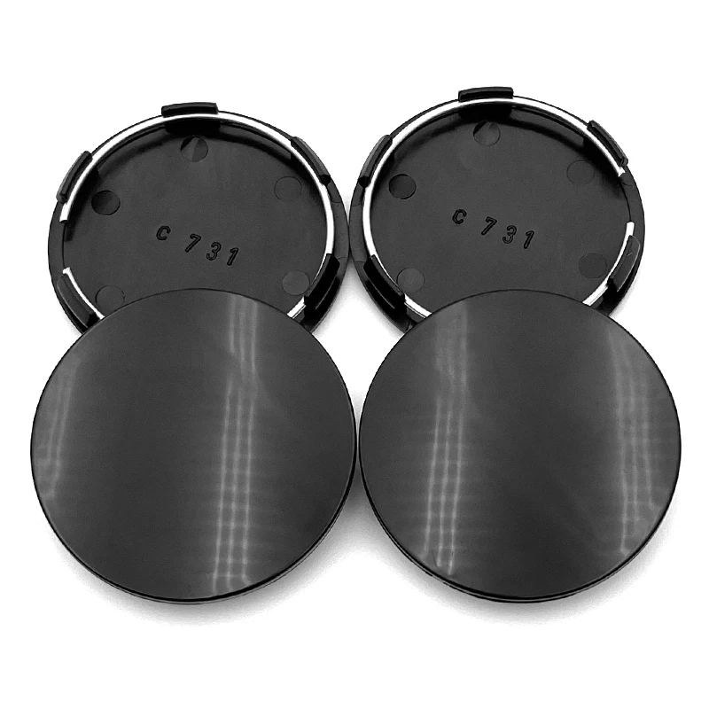 4PCS Blank Black 65mm Car Wheel Center Cap For Rays Volk Racing TE37 CE28 RE30 CE28n ZE40 Sport Rim Hub Caps Cover