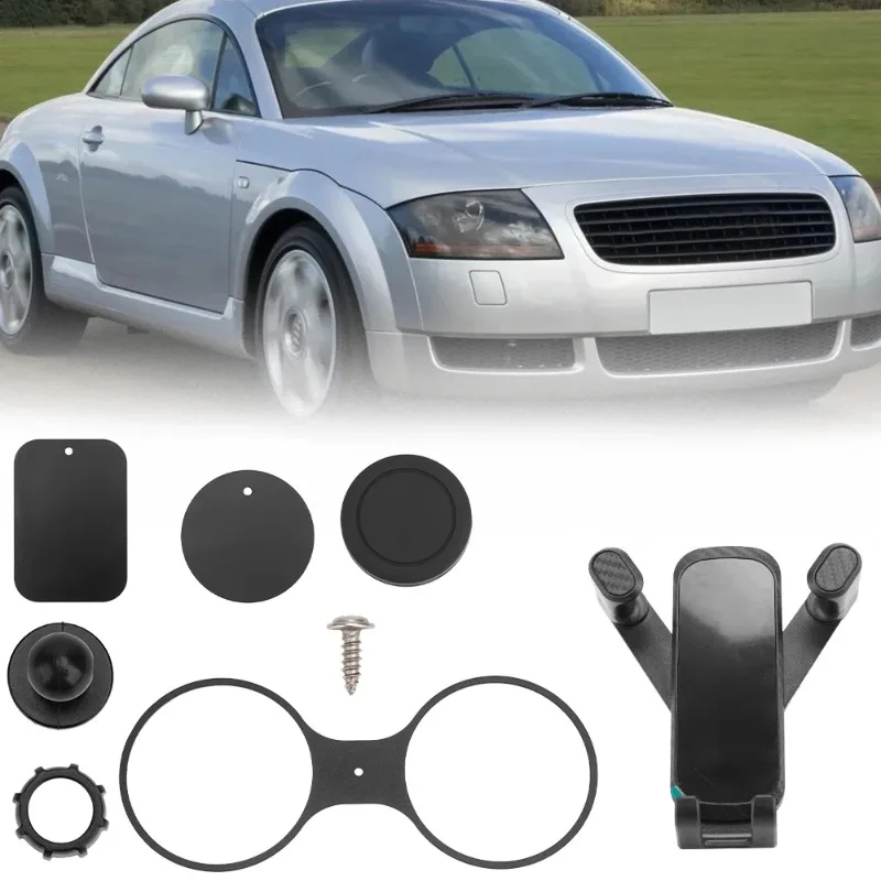 Soporte para teléfono móvil/soporte de navegación satélite para Audi TT MK1(8N)1999-2006 Kit de instalación de soporte para móvil de coche