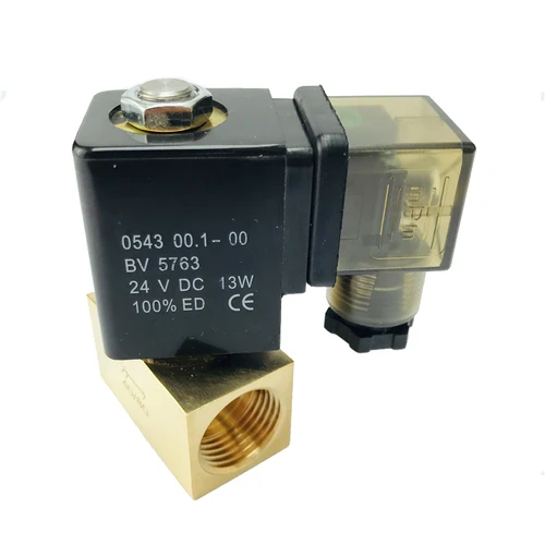 Válvula Solenoide de latón de acción directa, 80bar, alta presión, 2 vías, 1/4, 3/8, 1/2, BSP, cc 12V/24V, CA 220V, cierre Normal, JT22-02