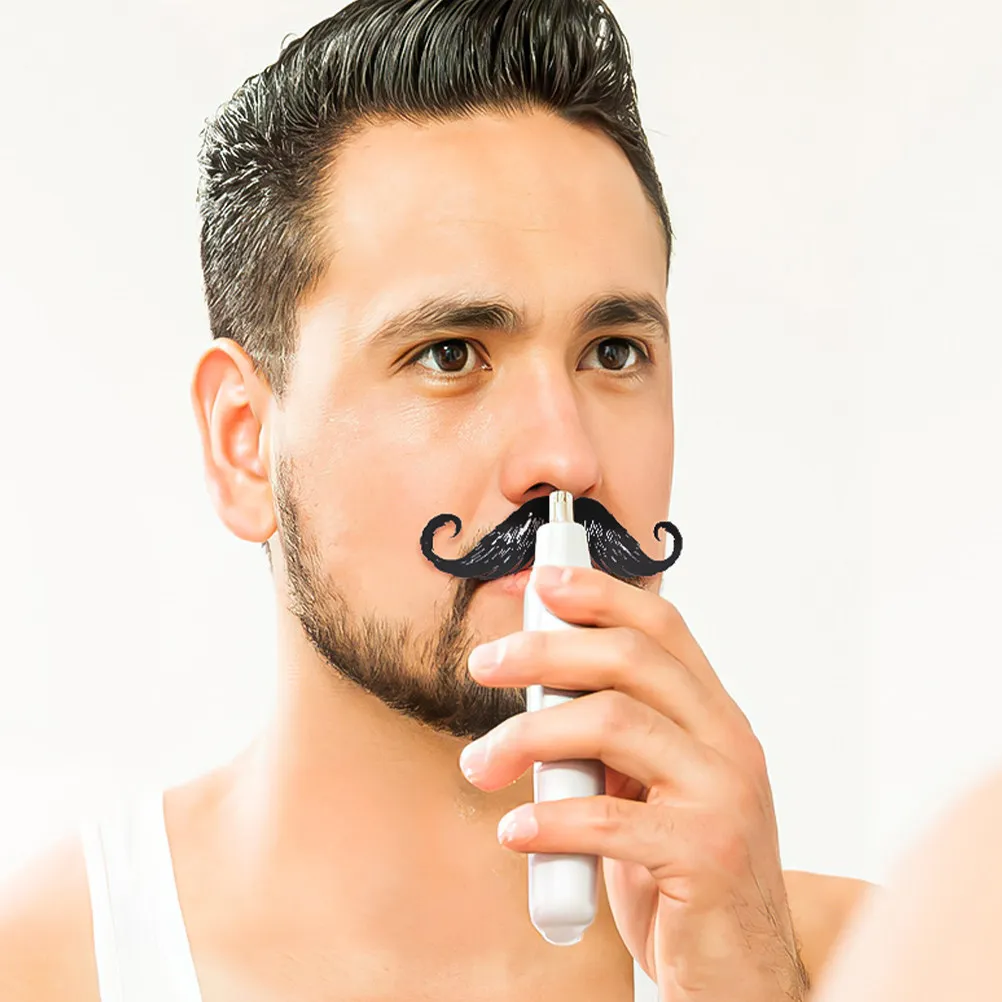 100Pcs Beard Stickers Mustache Protector Nose Hair Removal Nasal Hair Waxing Tool Portable Depilation Sticker Daily Use Beard