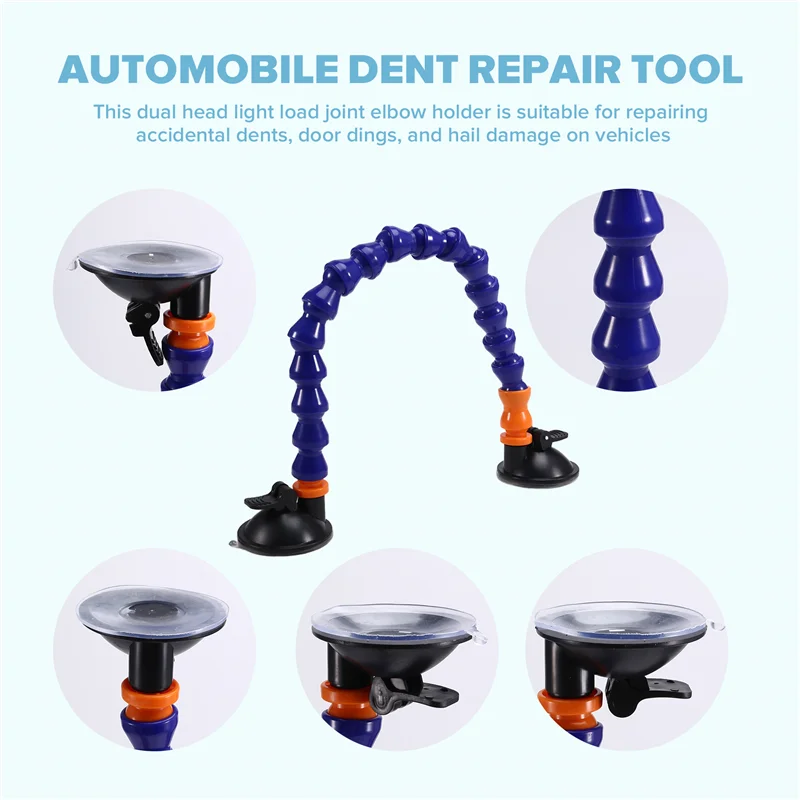 B17C Auto Depression Repair Tool Double Side Suction Cup Light Load Universal Joint Elbow Pit Dent Detection