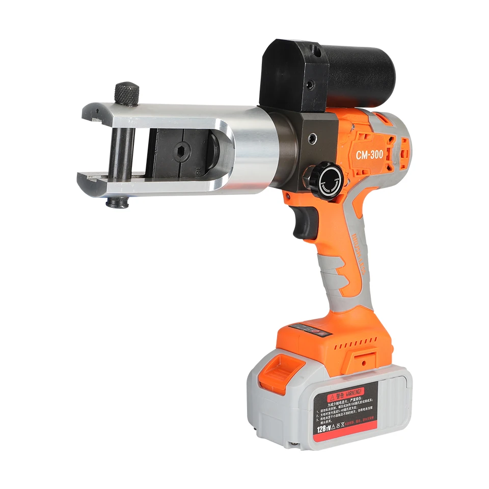 CM-300 Electric Hydraulic Crimping Tool for Cable Lugs and Battery Powered Crimper