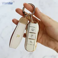 TPU Car Key Cover Key Case Keychain Accessories for Dongfeng Fengguang DFSK Glory 580 Fengon Ix5 Ix7 Seres 3 5 Sf5 2021-2024