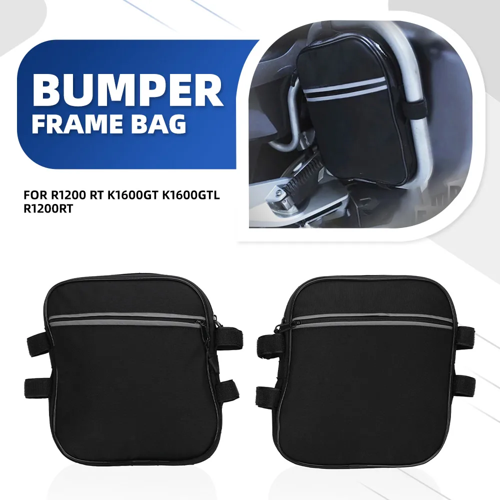 

For BMW K1600 GT GTL K1600GT K1600GTL R1200 RT R1200RT Motorcycle Bumper Frame Bag Waterproof Repair Tool Placement Storage Bags