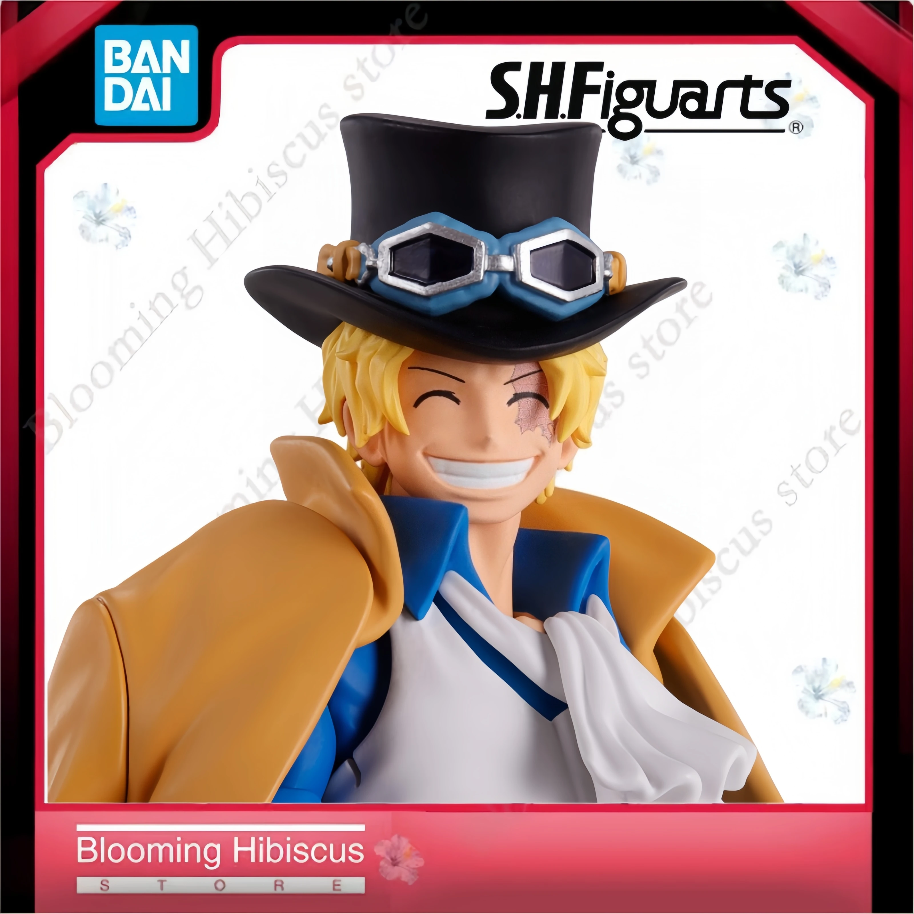 

Japan Bandai Anime Original Model Action Figure S.H.F One Piece Sabo (Revolutionary Army Chief of Staff ) Collectible Model