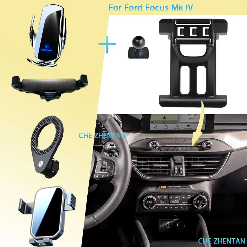 

Car Mobile Cell Stand for Ford Focus ST ST-Line ST Edition 2019~2025 Car Mount Air Vent Phone Bracket Gravity Holder Accessories