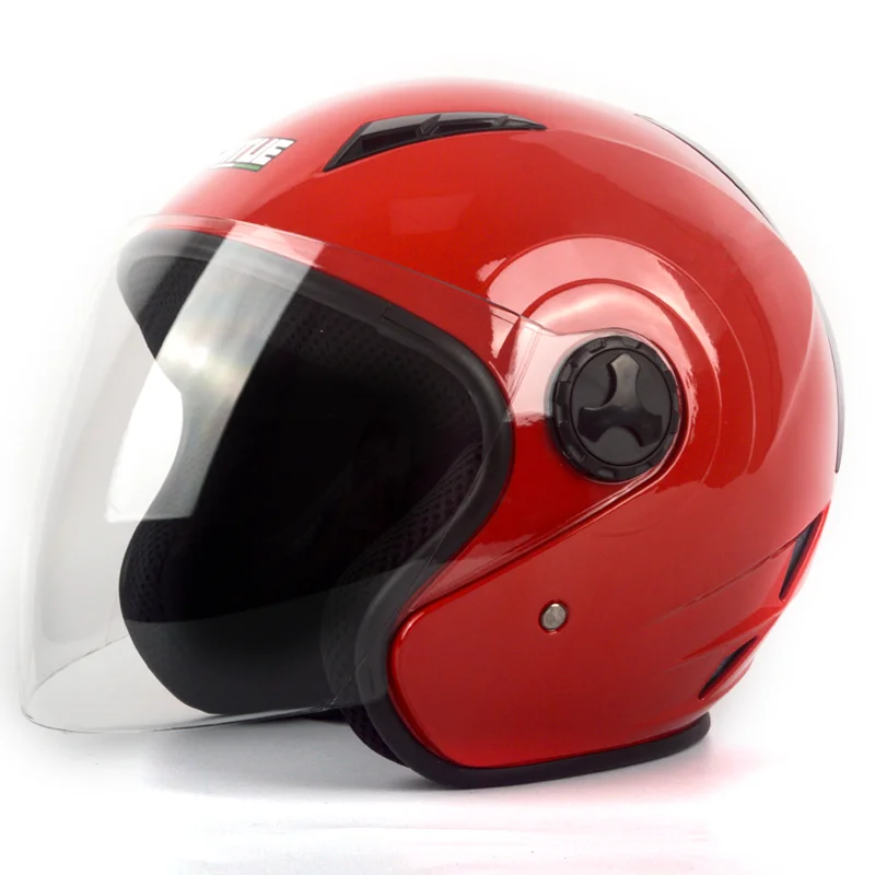 Custom Visor Motorcycle Racing ABS Helmet ladies Motorcycle Half Helmet Accessories Men's Open Racing motorcycle helmets