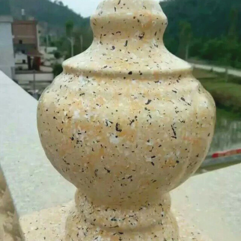 ABS Interlock Die Casting Gardening Decorative Molds, GRC DIY Cement Molding, Round Ball Ornament Pier Ball, Villa Fengshui