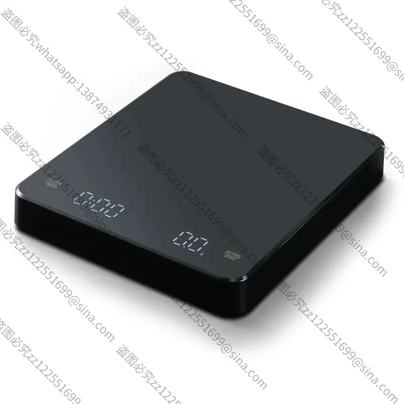 Suitable for Italian Hand-brewed Coffee Scale USB Charging Electronic Scale Intelligent Automatic Timing Kitchen Weighing Food