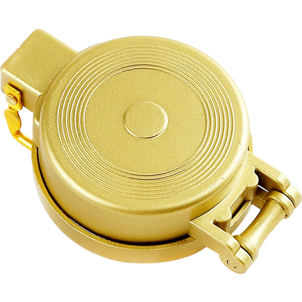

Small Metal Pocket Compass Lightweight Portable Outdoor Hiking Survival Compass Practical Navigation Tool Hanging Ring Bulk Gift