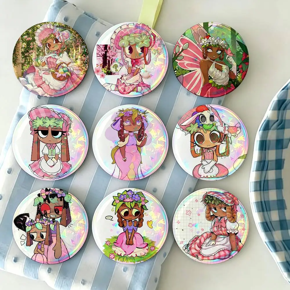 Bassie D-Dandys W-World   Brooches Cartoon Badge Pins Backpack Hat Accessories Friend Gift