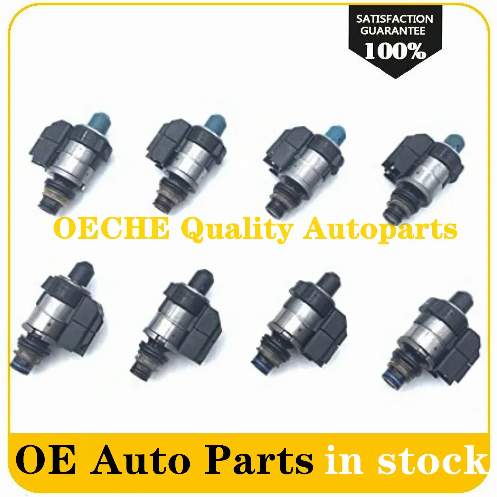 

8Pcs/set 722.9 Transmission Solenoids Set 2202771098 2202770198 2202770898 Fit for Mercedes Benz 7 Speed Automatic Gearbox Parts