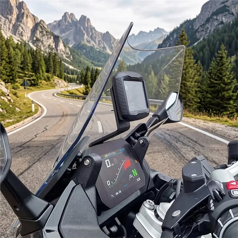 GPS Phone Mount Bracket Motorcycle Navigation Windshield Holder For BMW R1300RS R 1300RS R1300 RS 2025 2026