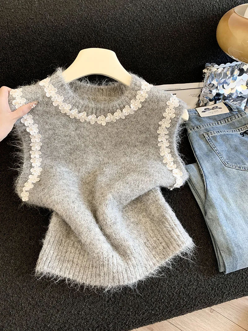 

Модный повседневный свободный топ с рюшами и вставками из трикотажа для женщин, осень-зима, рекомендовано магазином Direct Store