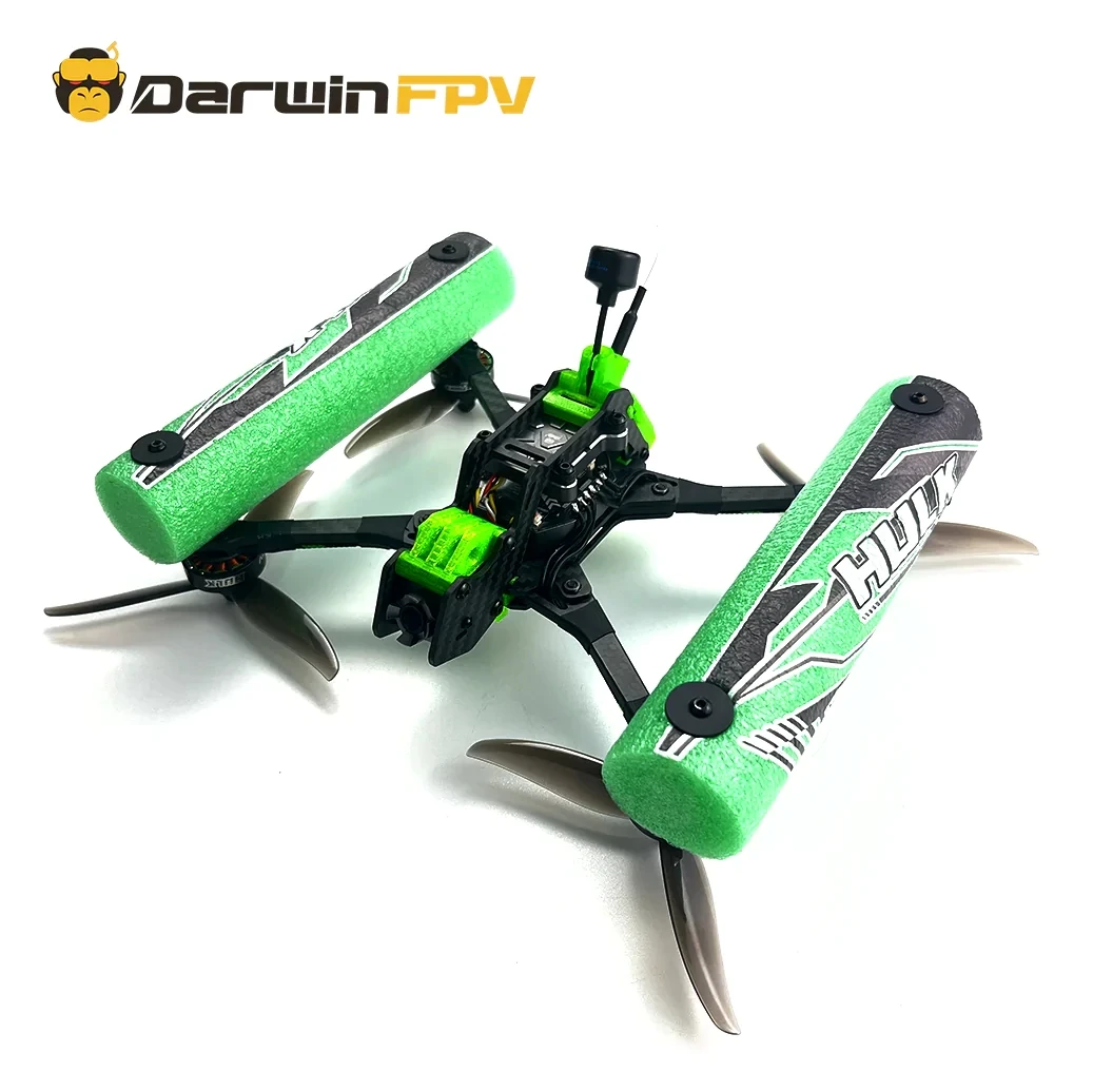 DarwinFPV HULK Waterproof Cinematic FPV Drone F411 MPU6500 FC Built-in ExpressLRS 2.4GHz Receiver 4S / 6S Version