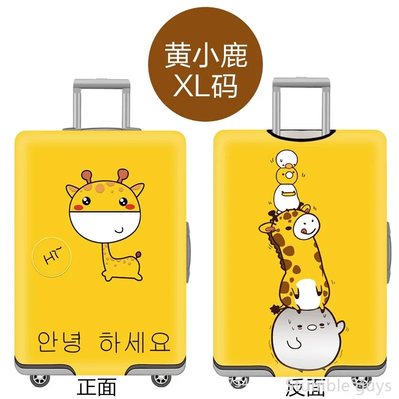 

Elastic Suitcase Cover Protective Anti-Wear Washable Dustproof Luggage Protector Reliable For Vacation & Business 18-32 Inch