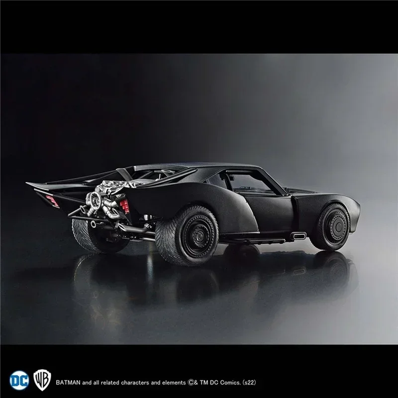 Bandai Original Anime Figure 1/35 BATMOBILE THE BATMAN VER. Action Figure Toys for Kids Gift Collectible Model Ornaments