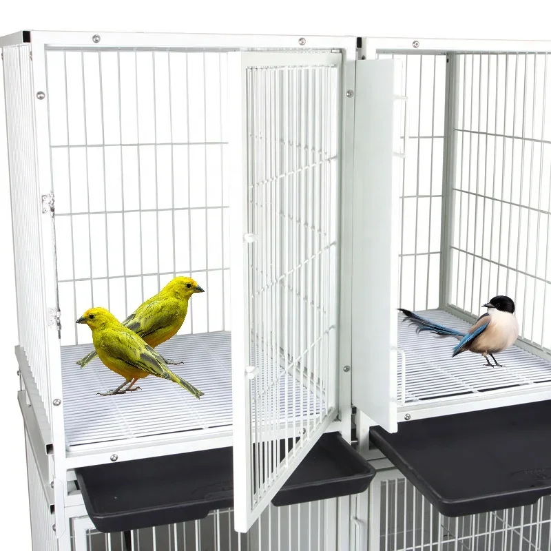 Breeding Cage factory birds metal wire Equipped pallet Parrot Luxury Villa customize new design Breeding Cage Pigeon house