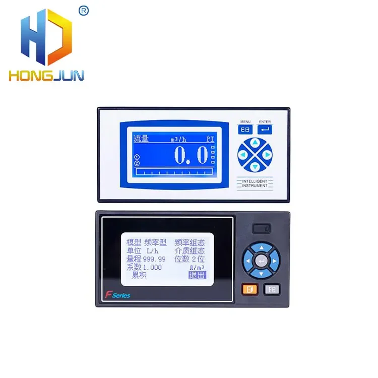 Hongjun Water Totalizer Flow Meter Resettable Flow Rate Indicator Totalizer