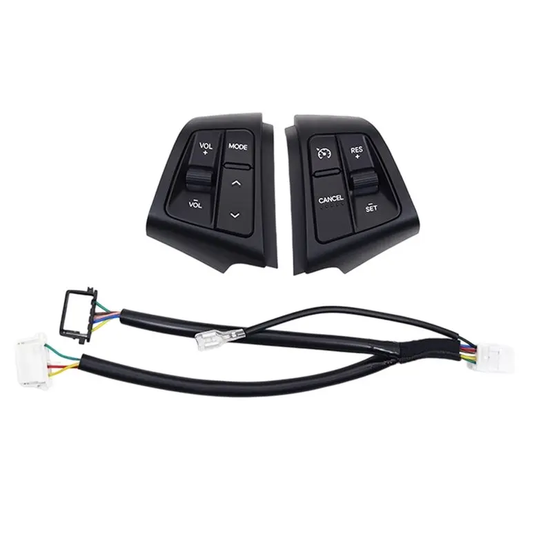AEA6-Steering Wheel Button Volume Adjust Cruise Control Button 967102P000CA 967002P000CA For Kia Sorento 2008-2012