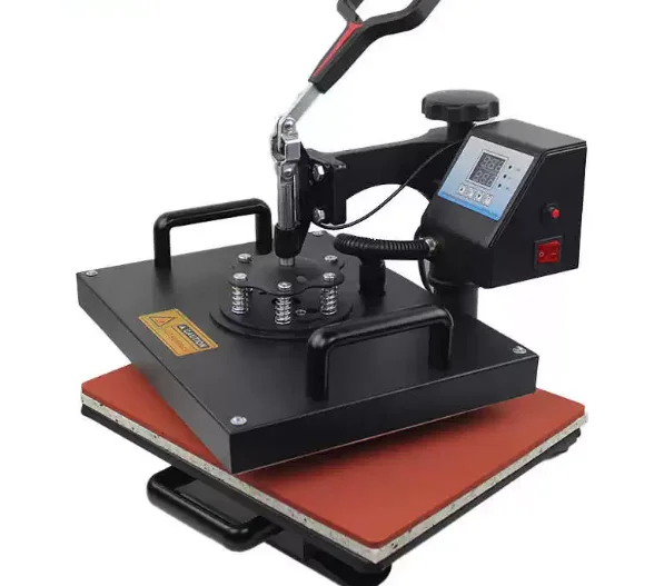 Swing Away Heat Press Machine Multifunctional Sublimation Transfer for Hats Clothes Mugs