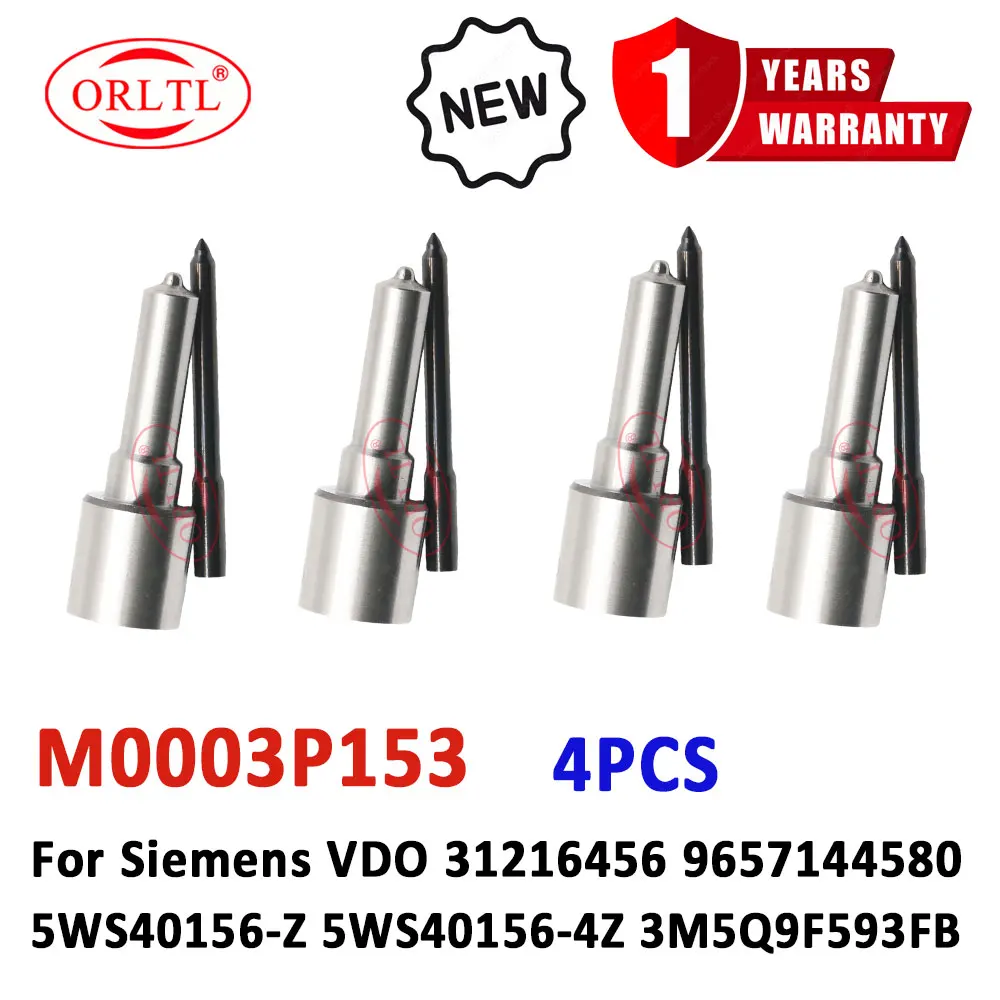 

4PCS M0003P153 New Diesel Nozzle 5WS40156-Z 5WS40156-4Z 3M5Q9F593FB 31216456 9657144580 For Siemens VDO Injector 5WS40156Z