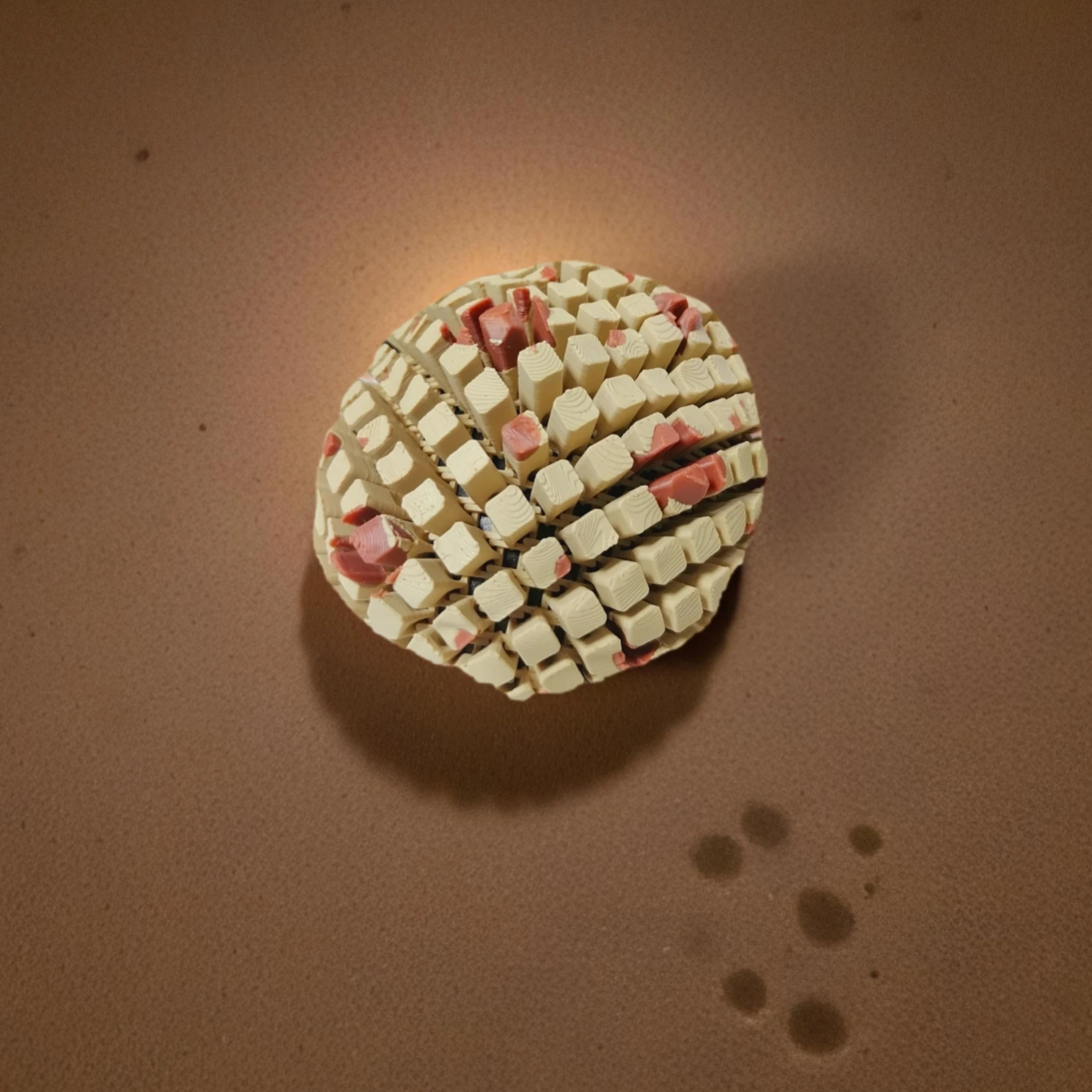 تمثال كوكي النشاط هذا مصنوع من البلاستيك وليس من السهل كسرها. إنها هدية مثالية للمكاتب وغرف المعيشة ودي