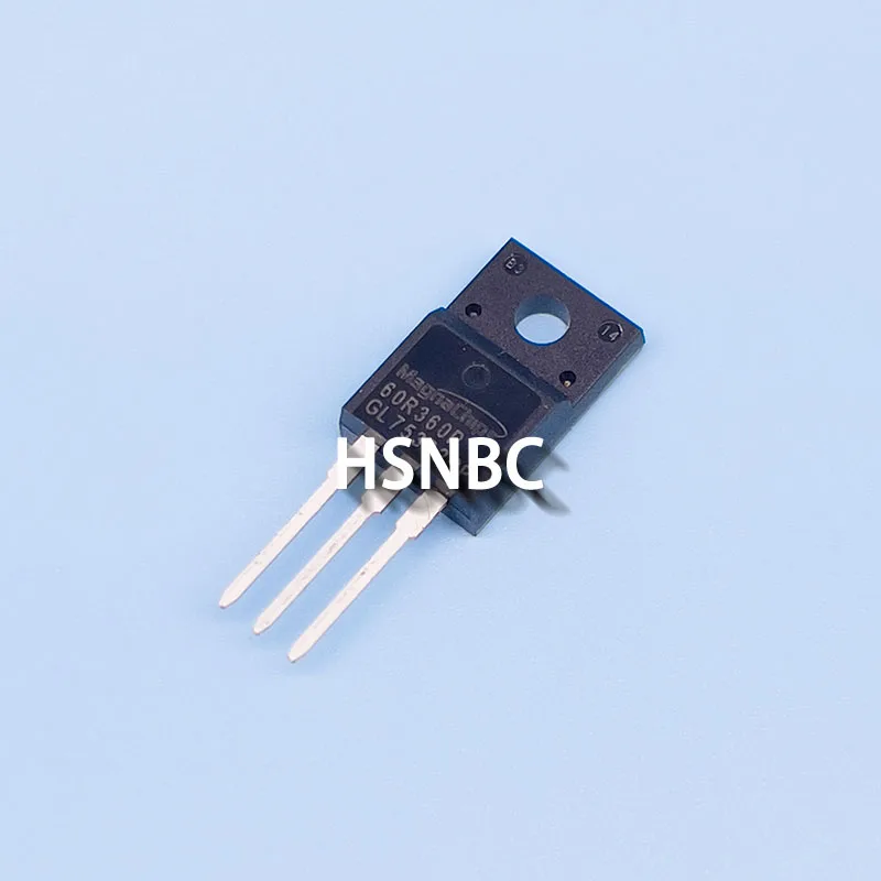 Transistor de potência MOSFET, 60R360P, MMF60R360P, TO-220F, 600V, 11A, 100% novo importado original, 10pcs por lote