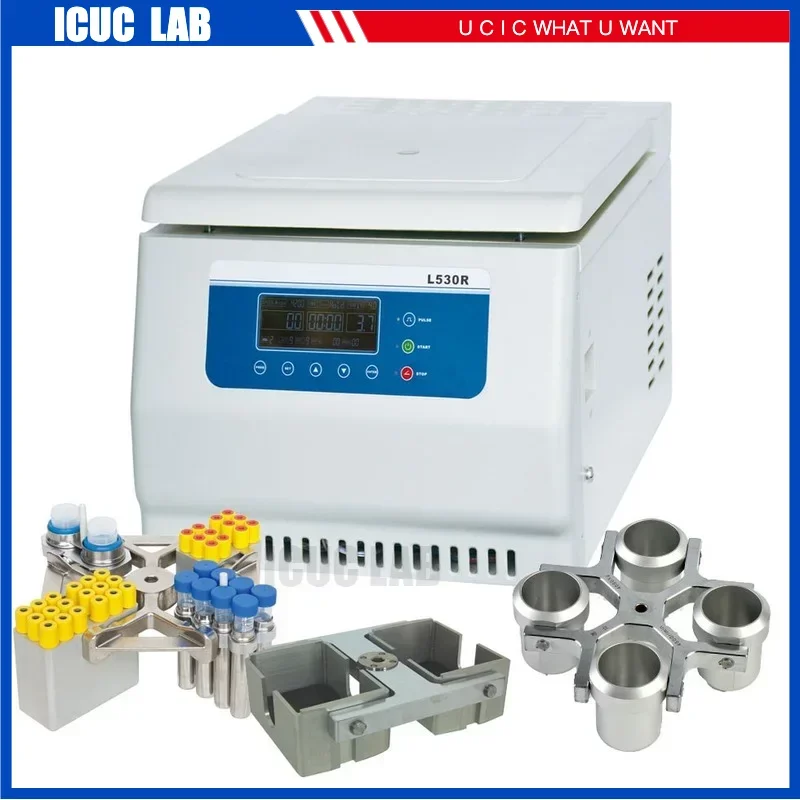 آلة الطرد المركزي المبردة لعلم الأحياء السريري منخفضة السرعة L530R المستخدمة في مختبر مستشفى الطب