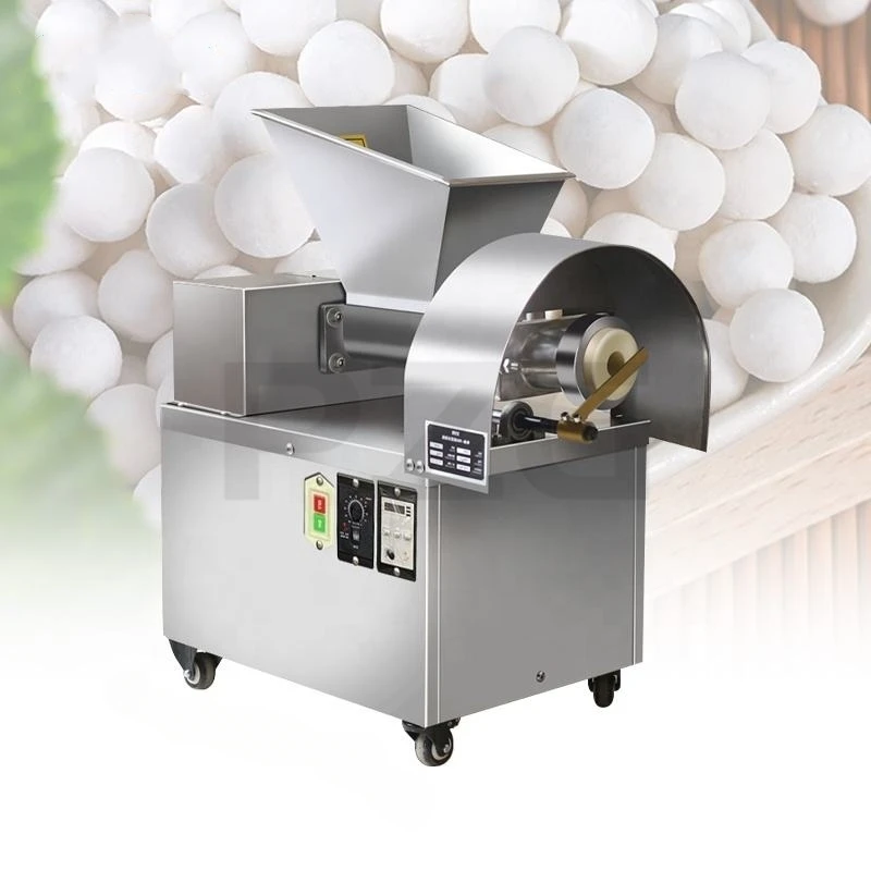 Electric Automatic Cookie Dough Divider Extruder Roller Rounder Square Round Strip