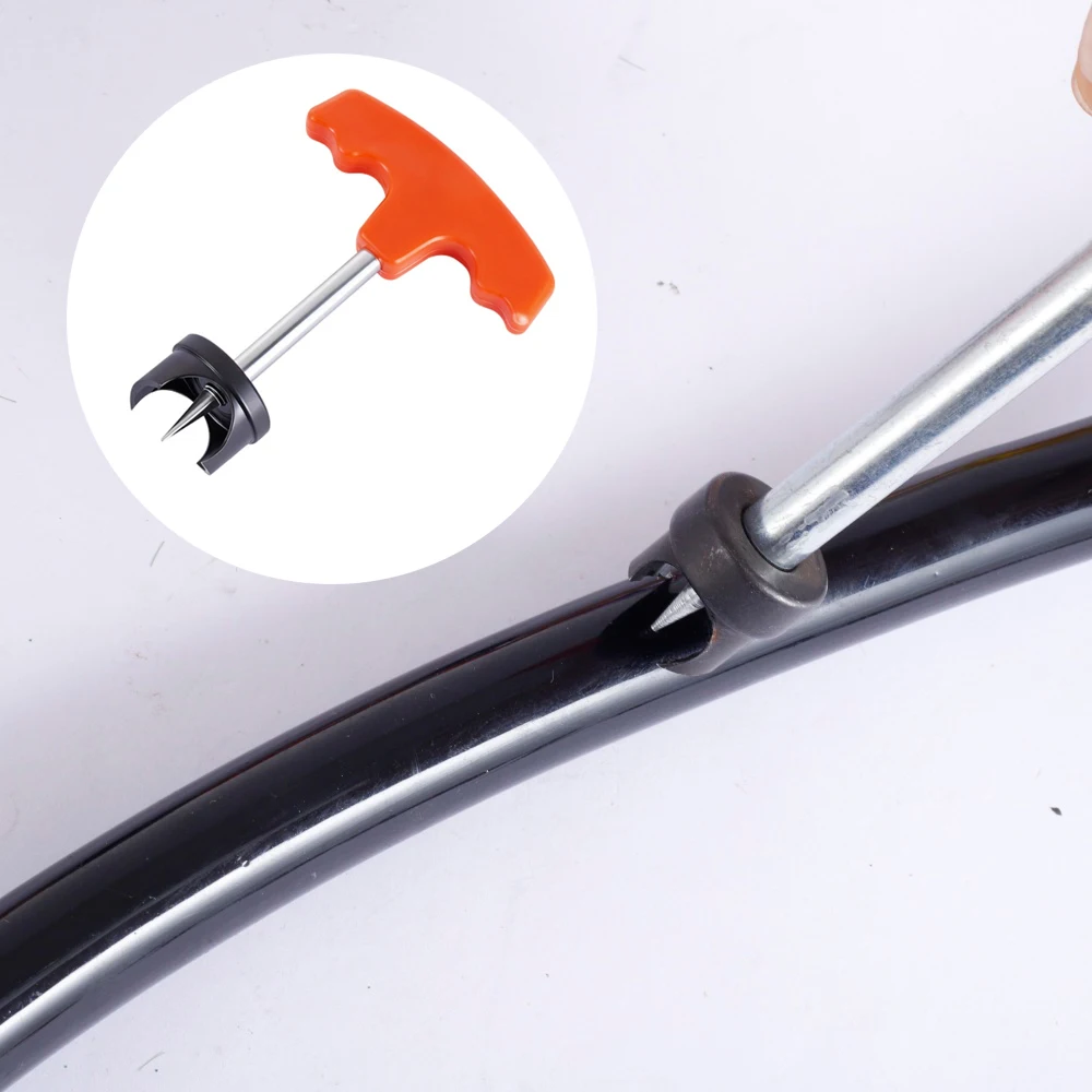 Water Pipe Hole Puncher 15mm/16mm/20mm/32mm Garden Lawn Irrigation Bypass Valve Connector Hole Punch Tool Manual Drill Bit