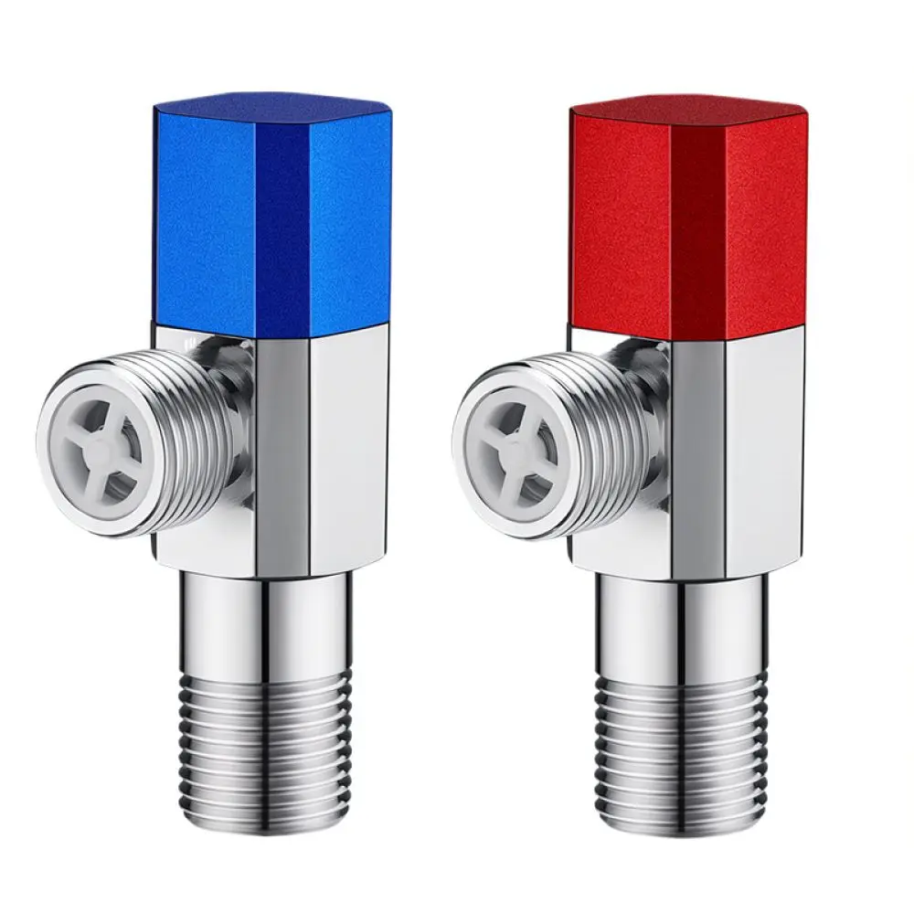 Premium Brass Angle Valve Universal Cold Hot Water Supply Tap Professional Plumbing Component For Home Faucet Repair