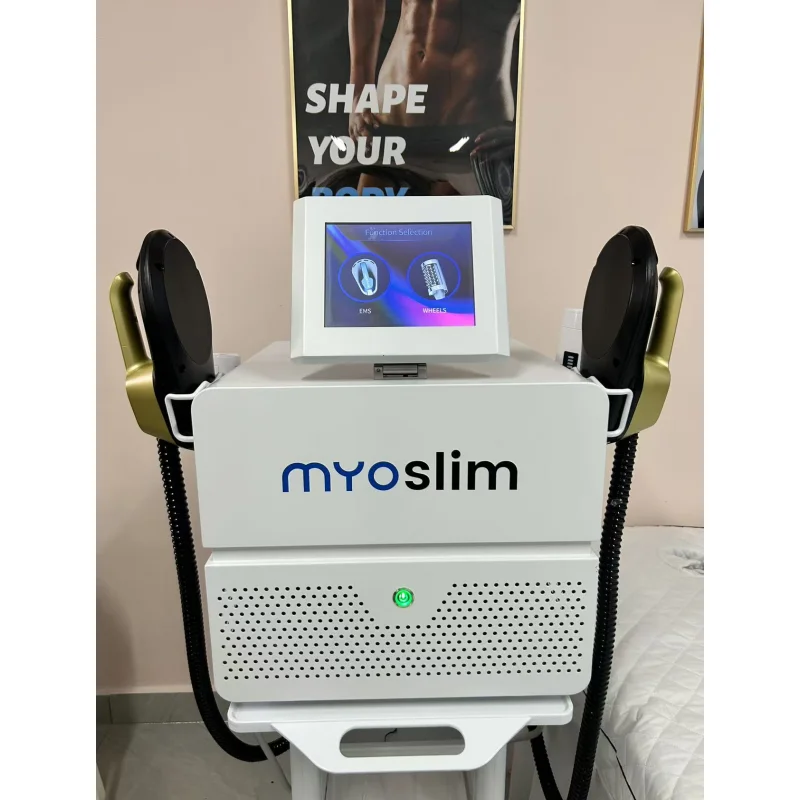 MYOslim 6500W 15T 200 هرتز RF آلة التجويف الأسطوانة 360 °   الكرة الداخلية فراغ السيلوليت تدليك الجسم التخسيس الدهون فقدان الوزن
