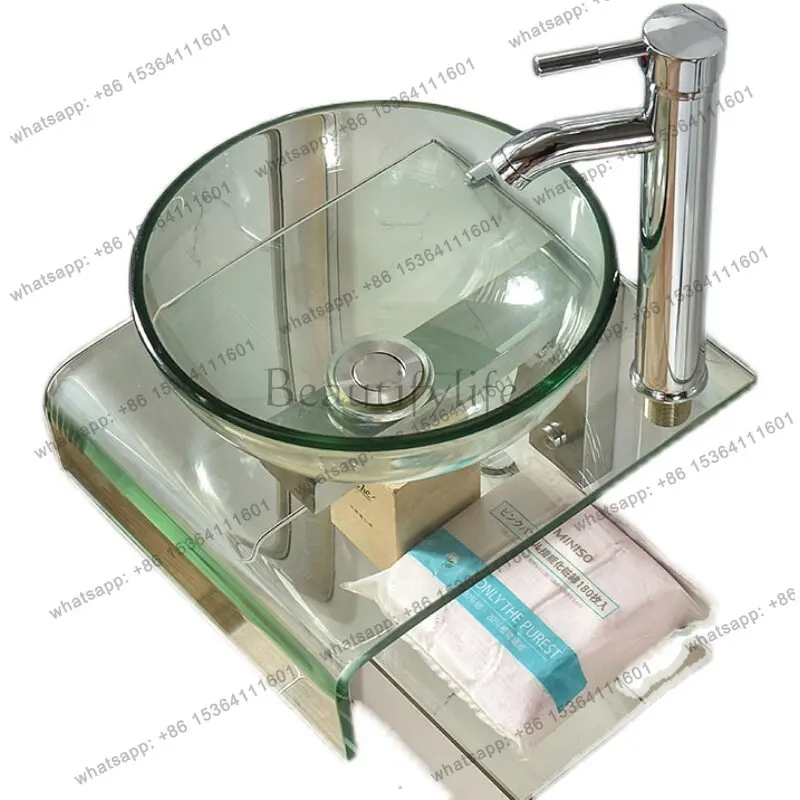 Simple bathroom washbasin cabinet combination wall-mounted washbasin basin washbasin