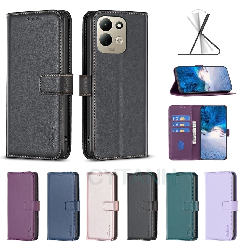A06 Case For Samsung Galaxy A06 Cover Flip Wallet Stand Phone Case on For Funda Samsung A 06 A05 A05s A16 A15 Protection Cover