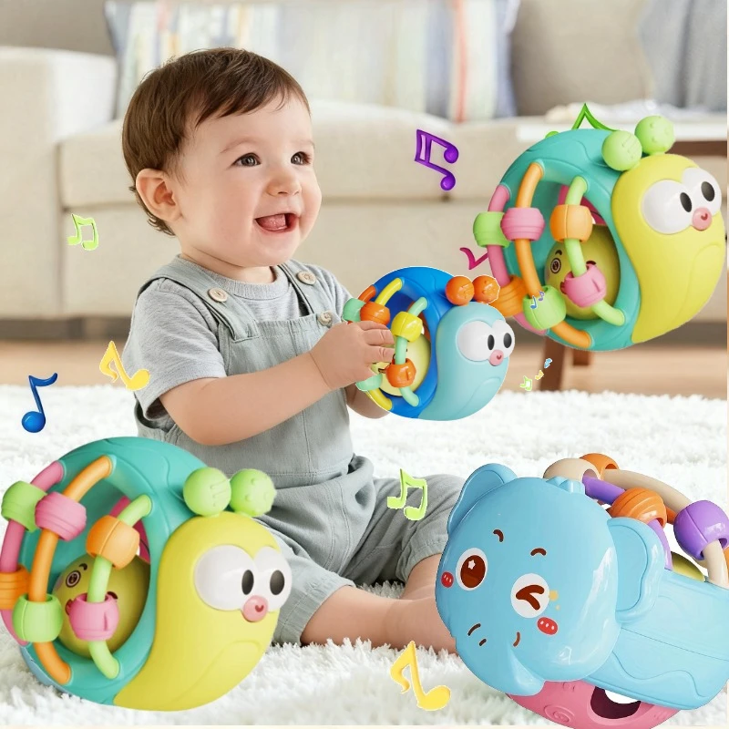 Bebê 0 6 12 meses mão agarrar bola chocalho consolador brinquedo educacional brinquedos sensoriais bolas atividade bebê rastejando brinquedo bonito