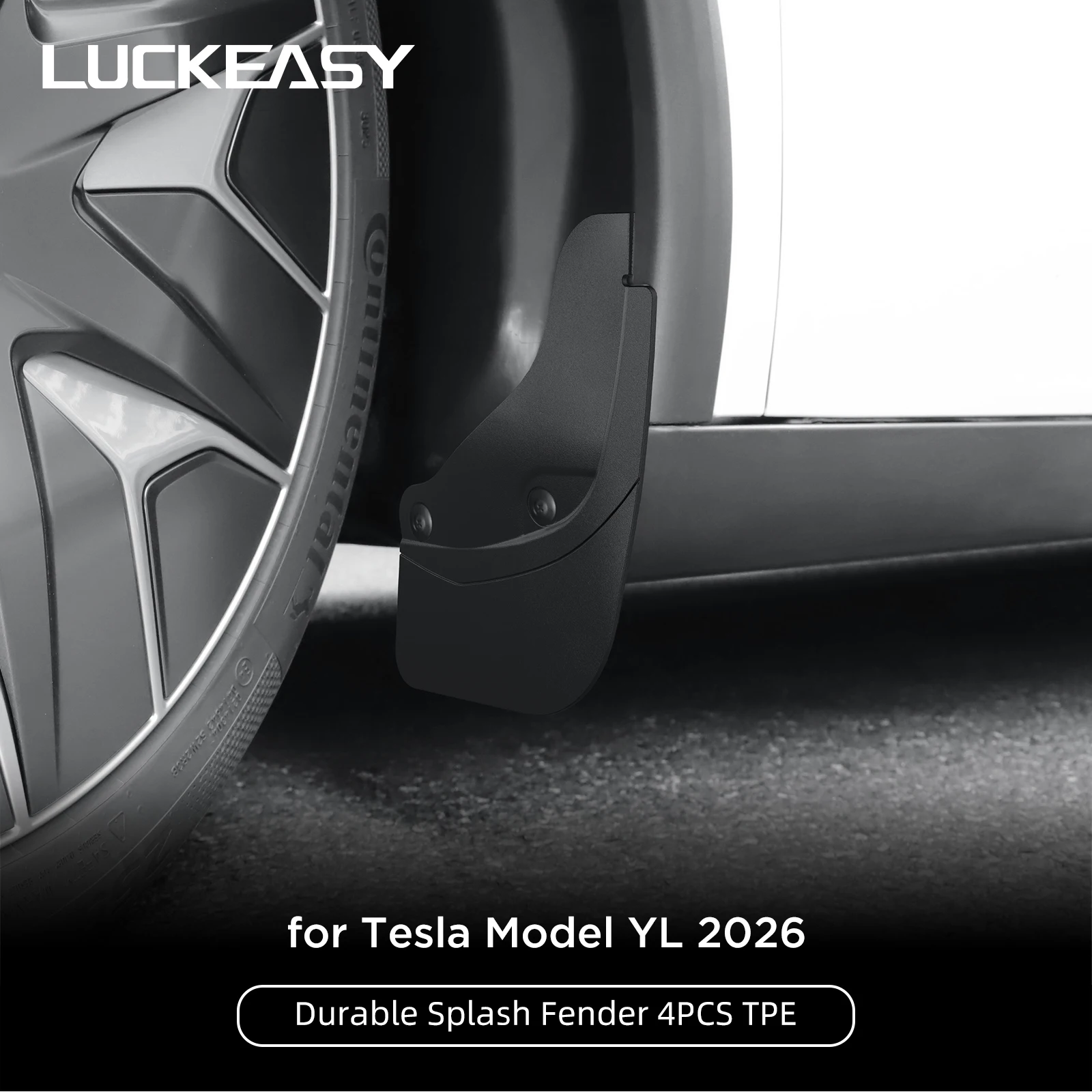 for Tesla Model Y L 2025 2026 Car Mud Fenders Modification Accessories Front And Rear Wheel Fenders Splash Guards Fenders