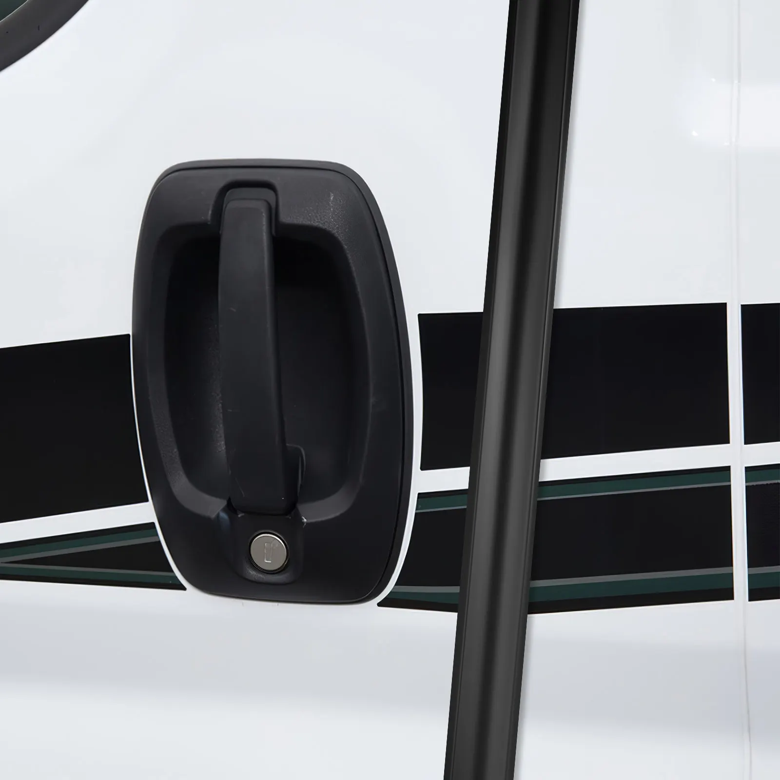 

50Ft Rv Trim Molding Exterior Heavy Duty PVC Weather Stripping for Rvs Trailers Campers Easy Install Sealing Gap Protection Fade