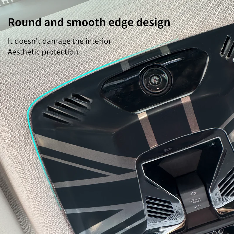 Afbeelding 7: Voor Mini Cooper S F65 F66 U25 Countryman E/SE J01 EV Aceman J05 Leeslamp Frame Trim Stickers decor Auto-interieur Accessoires