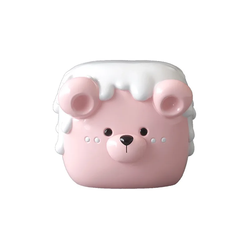 

Cream wind, home entry, bear shoe changing stool, door, home use, cute, creative