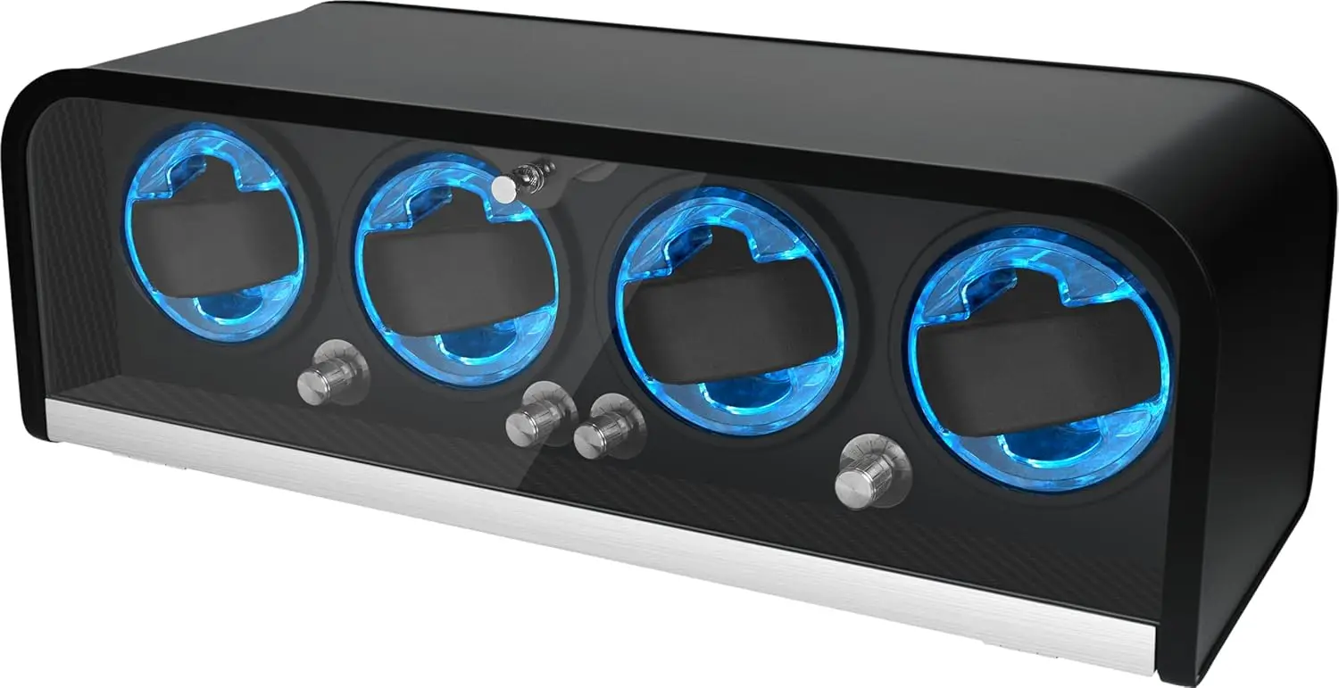 ملفاف ساعة للساعات الأوتوماتيكية، فتحة ملفاف الساعة 1/2/4/8 لرولكس، صندوق اللفاف يستخدم محرك فائق الهدوء، مبيعات المصنع مباشرة