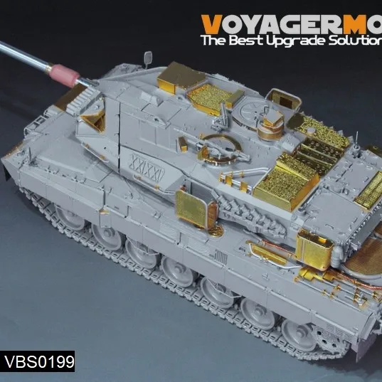 

Набор для базового модернизирования танка Voyager Photo Etched Part 1/35 PE351292 Modern German Leopard 2A7V MBT (для BORDER BT-040), ТАНК В НАЛИЧИИ НЕ ПРЕДОСТАВЛЯЕТСЯ)