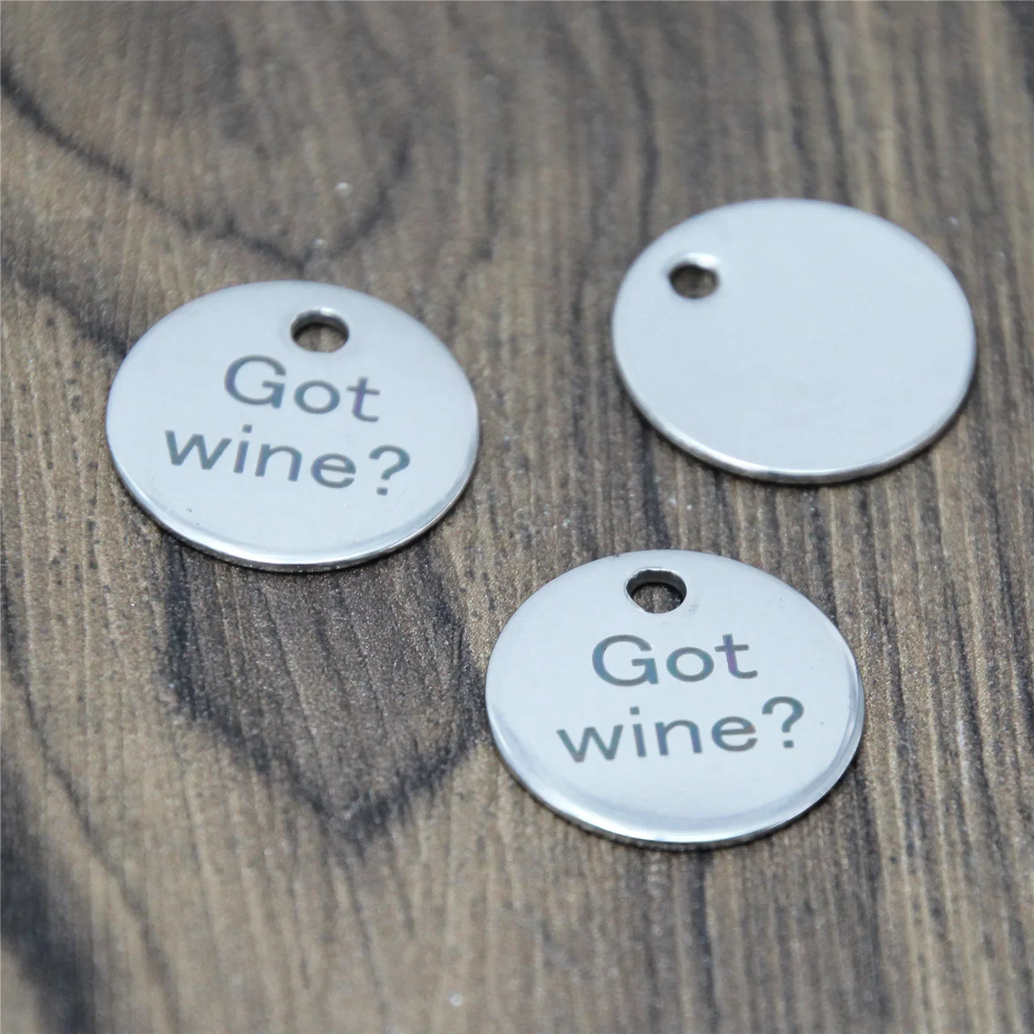 10 шт. получили вино, напишите мне сообщение, нержавеющая сталь 20 мм