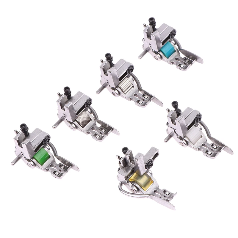 Nieuwe T5 Multifunctionele Rolvoet 5-In-1 Verstelbare Cording/Regular/Rits Roller Naaivoet Voor Flatbed Naaimachine