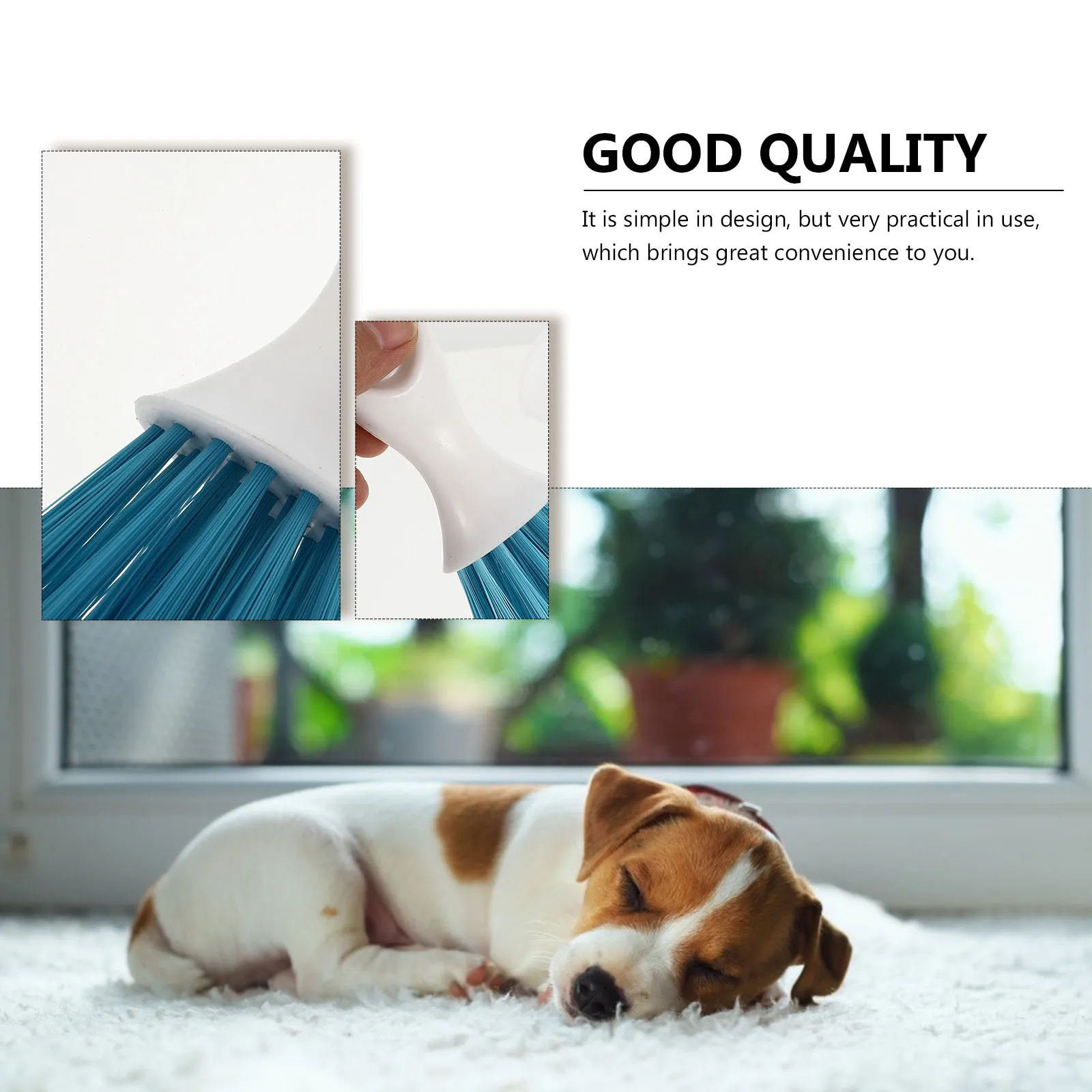 

Plastic Pet Cleaning Accessories Dustpan Cage Broom Set Feces Collecting Tool Pet Supplies Desk Cleaner Practical Design